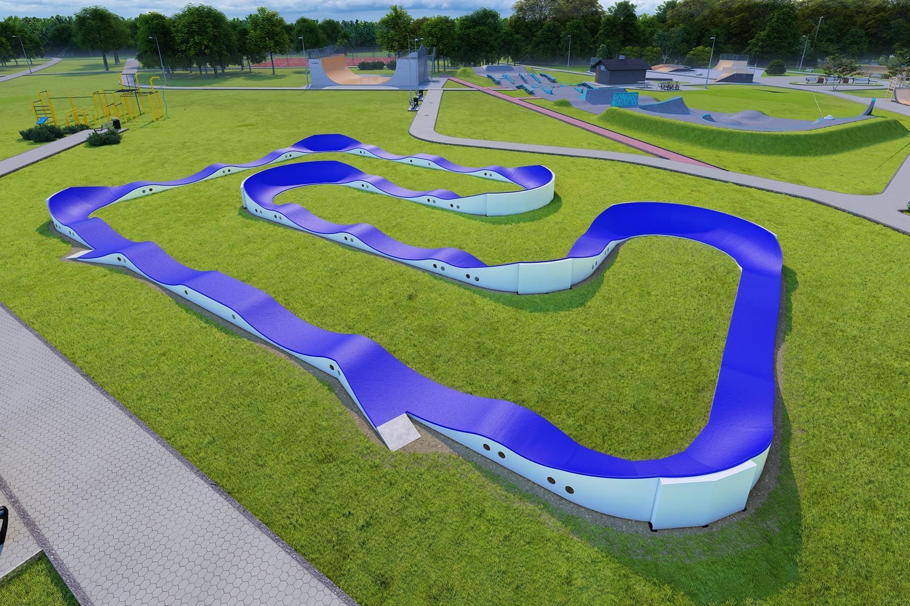 Pumptrack Silverstone E PC7BEPE – foto 2