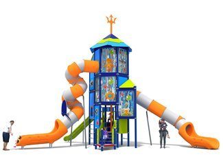 Set mare marin turn cu tobogane pentru loc de joacă - BGL-1401 imagine principala