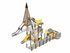 Set pentru loc de joacă cu turn și leagăn integrativ - BGL-1421-8-27VI23-1C miniatura 1