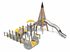 Set pentru loc de joacă cu turn și leagăn integrativ - BGL-1421-8-27VI23-1C imagine 3