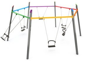 Leagăn multipersoane pentru loc de joacă - BGL-3012