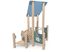 Set de joacă din lemn de salcâm cu tobogan destinat locului de joacă - BGL-8361 imagine 2